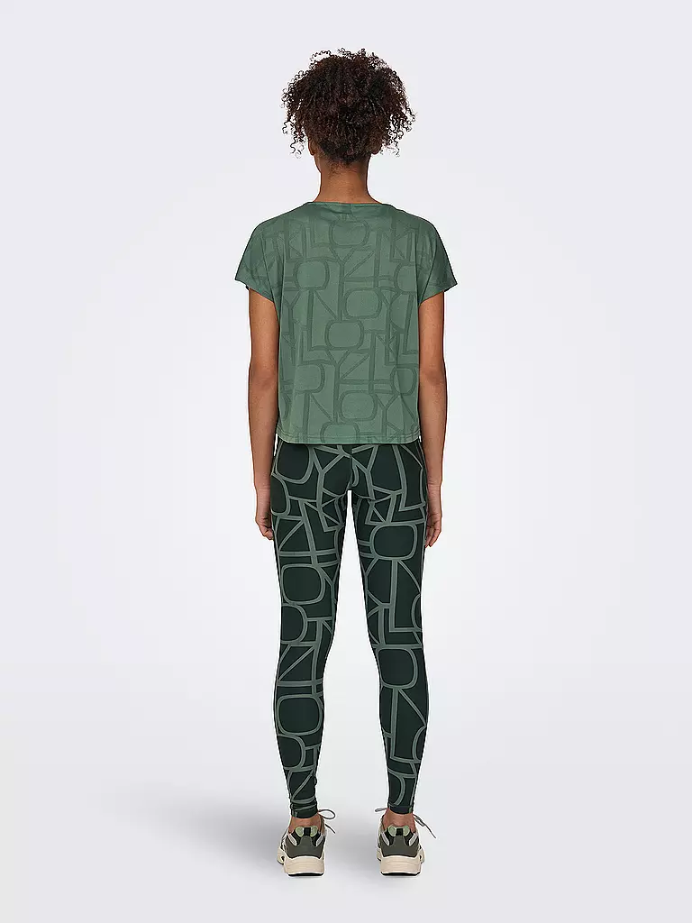 ONLY PLAY | Damen T-Shirt Merlin | dunkelgrün