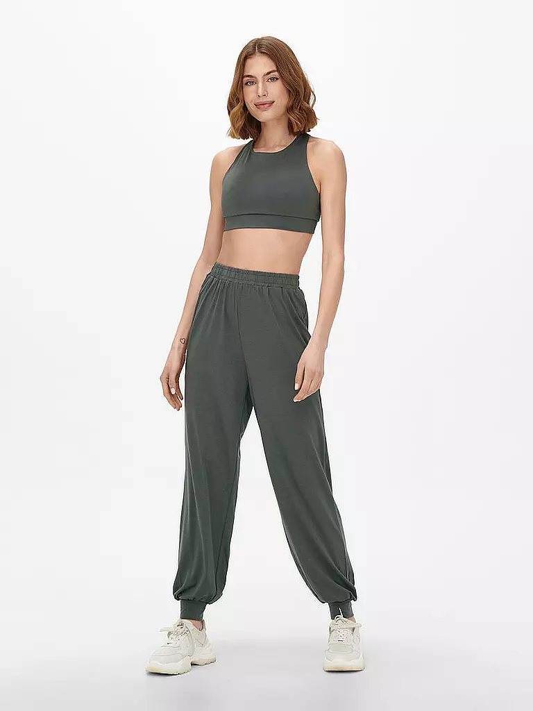 ONLY PLAY | Damen Yogahose Harems | grau