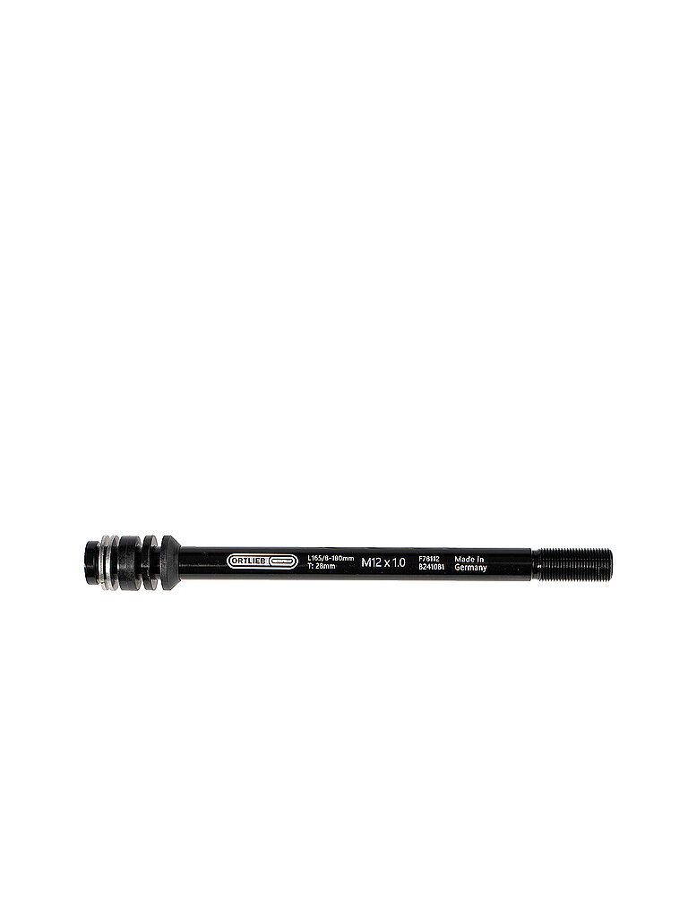 Ortlieb ORTLIEB Adapter Steckachse Thru Axle M6 1mm schwarz, schwarz