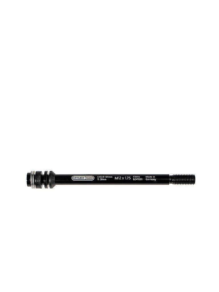 Ortlieb ORTLIEB Adapter Steckachse Thru Axle M6 1,75mm schwarz, schwarz