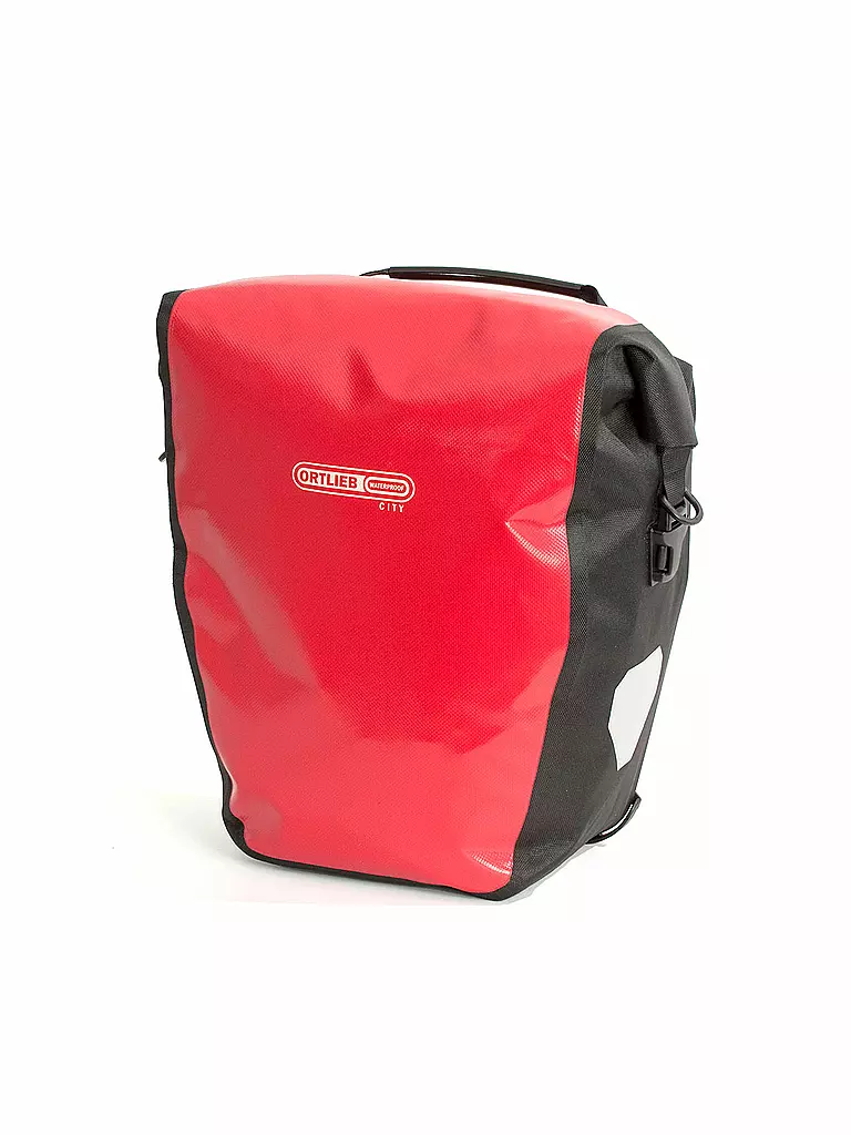 ORTLIEB | Fahrrad-Packtaschen Set Back-Roller City | rot