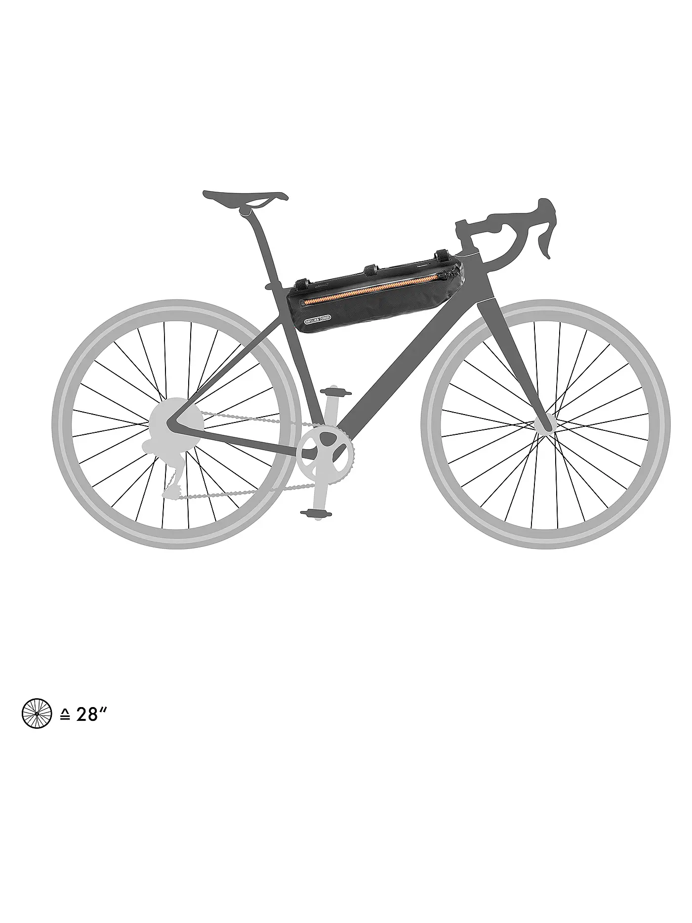 ORTLIEB | Frame-Pack Toptube Oberrohrtasche 4L | schwarz