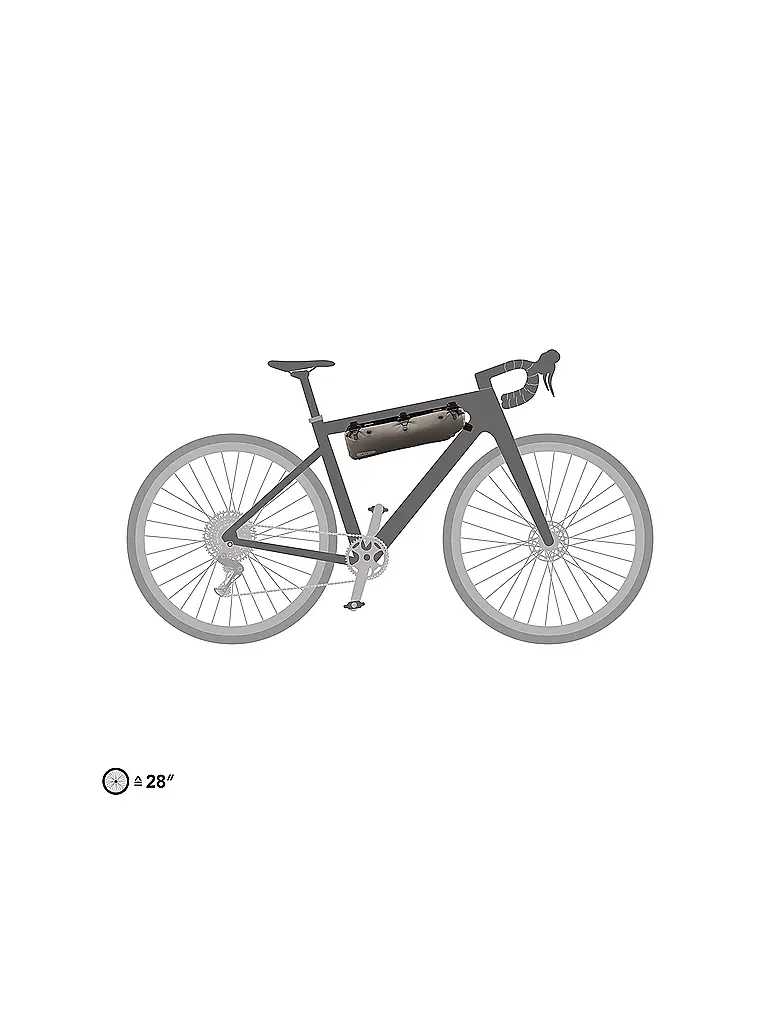 ORTLIEB | Packtasche Frame-Pack RC Toptube 4L | Camel