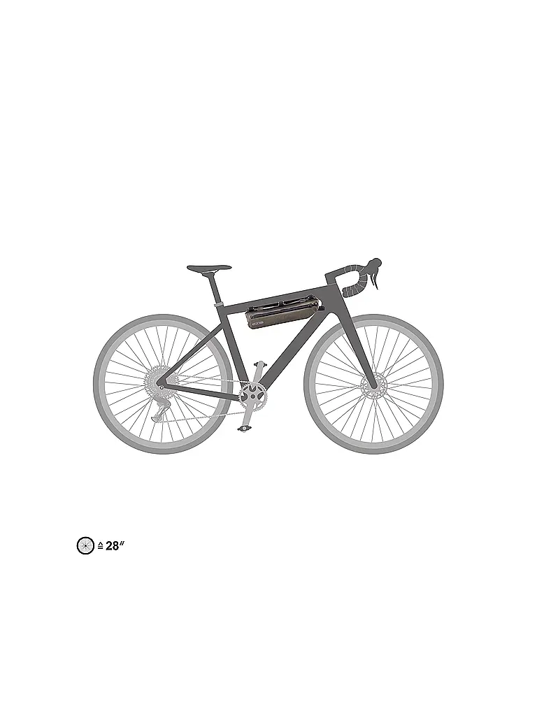 ORTLIEB | Packtasche Frame-Pack Toptube 3L | Camel