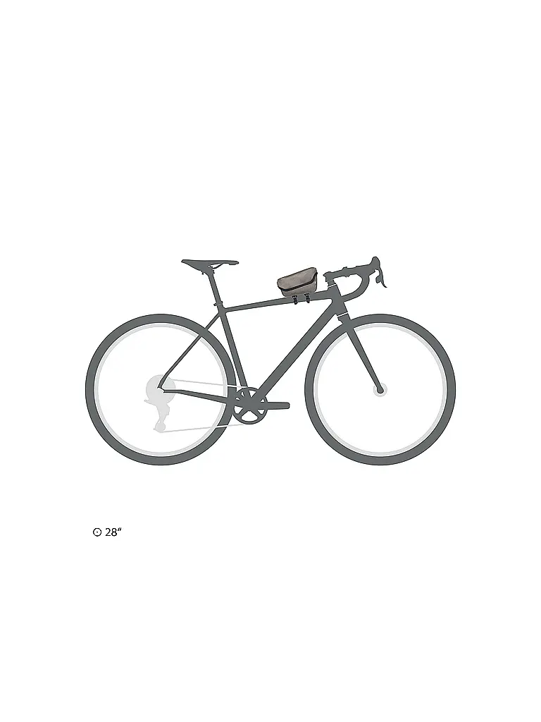 ORTLIEB | Packtasche Oberrohrtasche Fuel-Pack 1L | Camel