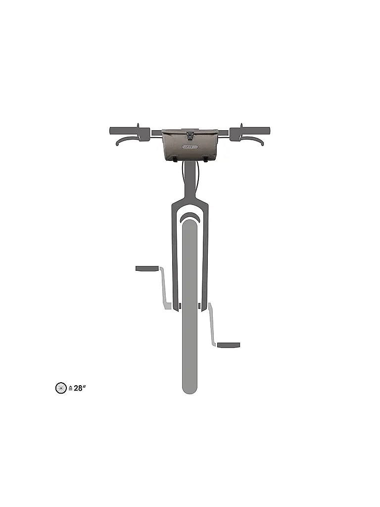 ORTLIEB | Packtasche Velo-Sling 3L | Camel