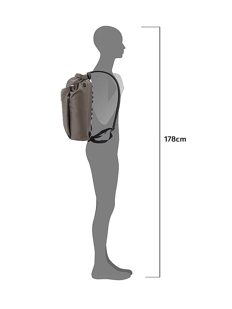 ORTLIEB | Radrucksack Vario Lite 22L | grün
