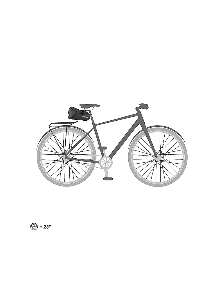 ORTLIEB | Satteltaschen 4,1L | Schwarz