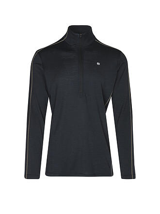 ORTOVOX | Herren Unterzieh Zipshirt 185 ROCK'N'WOOL