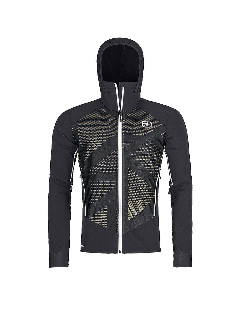 Ortovox ORTOVOX Herren Softshelljacke Col Becchei Hoodie schwarz | L, schwarz