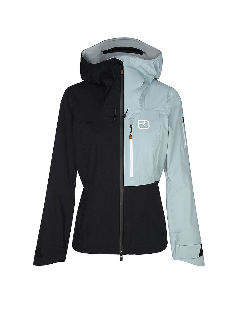 Ortovox ORTOVOX Damen Tourenjacke Ortler 3L Hoodie schwarz | XS, schwarz