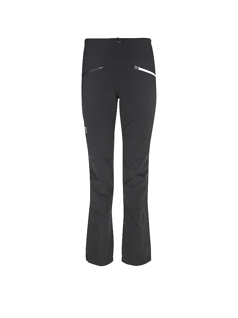 Ortovox ORTOVOX Damen Touren Softshellhose Berrino schwarz | XL, schwarz