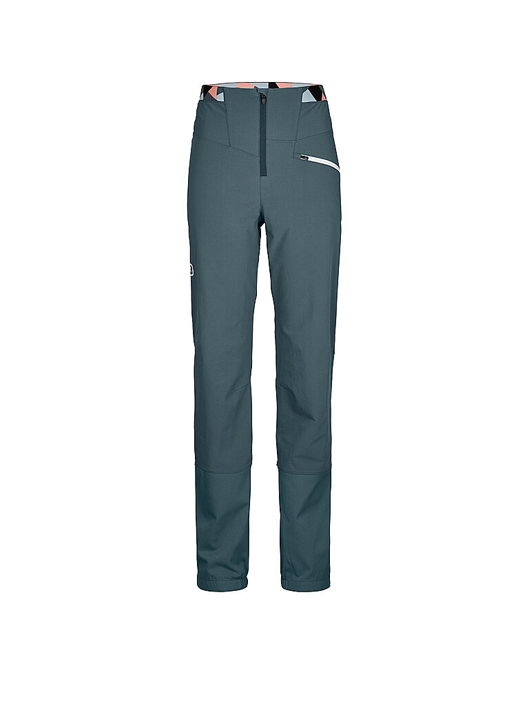 Ortovox ORTOVOX Damen Touren Softshellhose Punta Berrino Stretch petrol | S, petrol