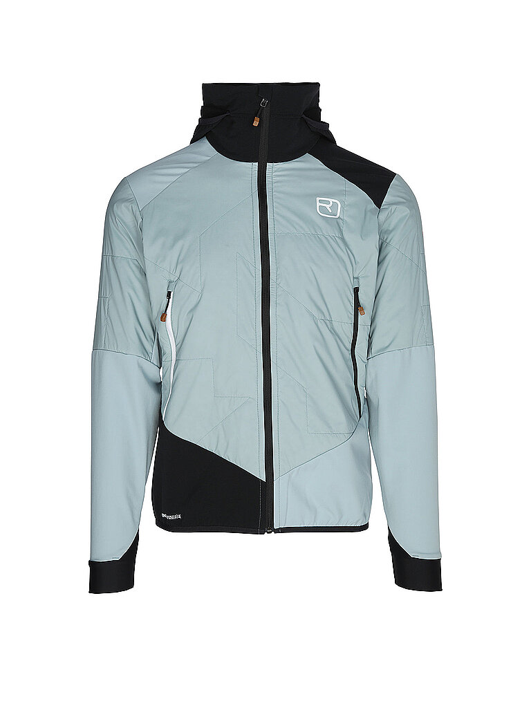 ORTOVOX Herren Hybridjacke Col Becchei Hoodie hellblau | XL