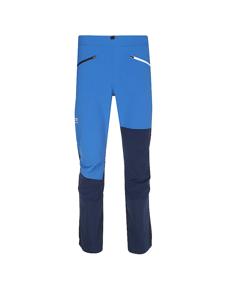 Ortovox ORTOVOX Herren Touren Softshellhose Punta Berrino blau | S, blau