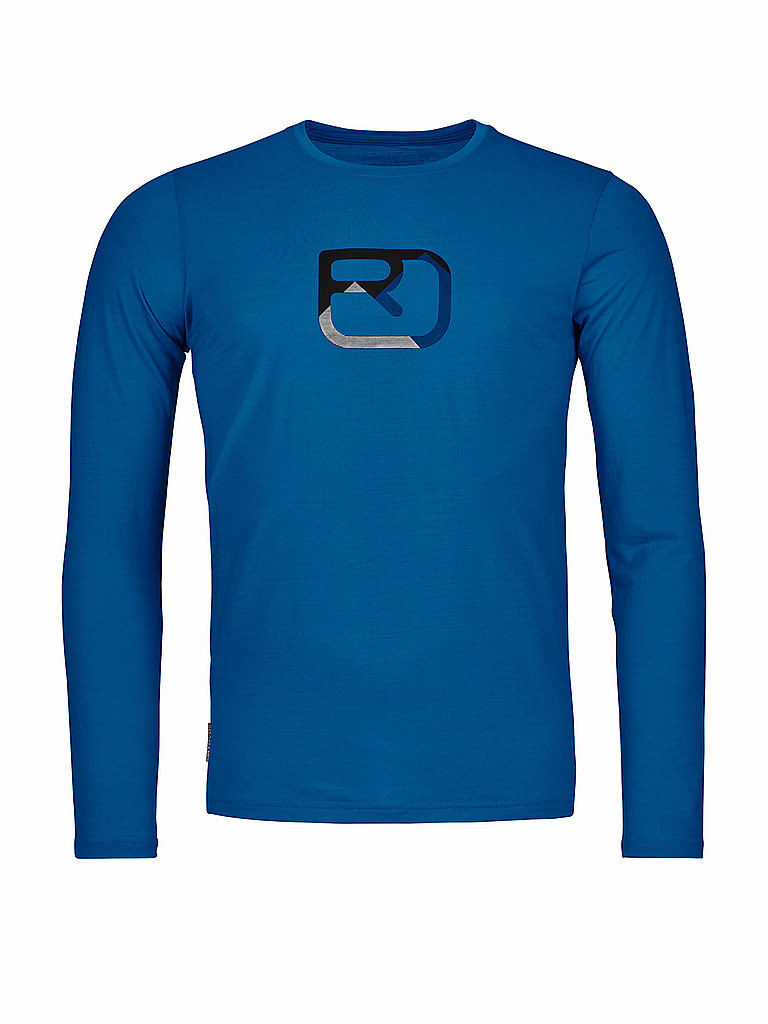 ORTOVOX Herren Funktionsshirt MTN Silhouette 150 COOL Tencel blau | L