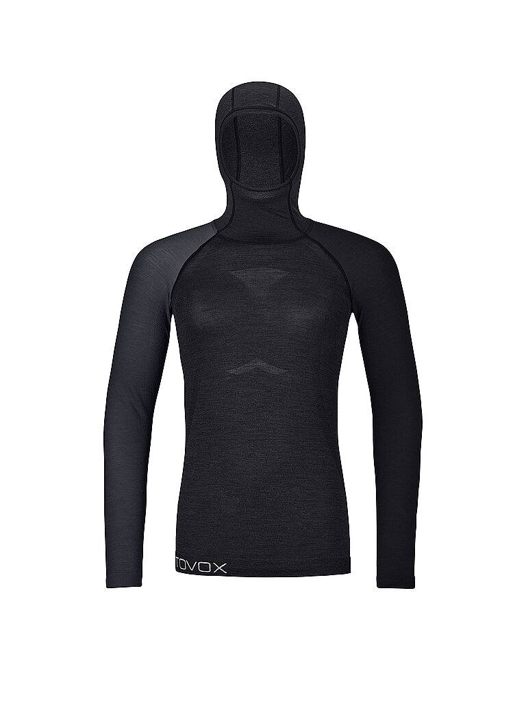Ortovox ORTOVOX Damen Shirt 120 Comp Light Hoodie schwarz | S, schwarz