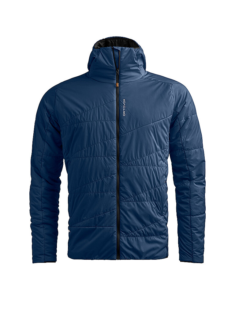 ORTOVOX Herren Touren Isojacke Piz Duan SW Hoodie dunkelblau | L
