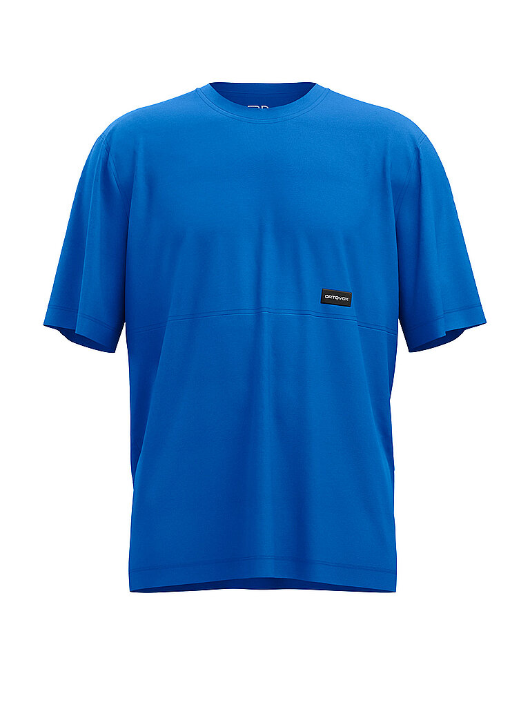 Ortovox ORTOVOX Herren Funktionsshirt Patch 185 Merino blau | S, blau