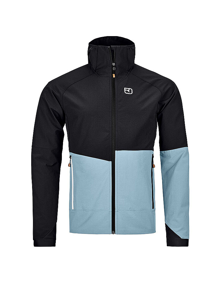 ORTOVOX Herren Softshell Jacke Punta Berrino Hoodiie schwarz | M