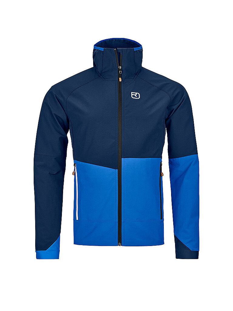 ORTOVOX Herren Softshell Jacke Punta Berrino Hoodiie dunkelblau | L