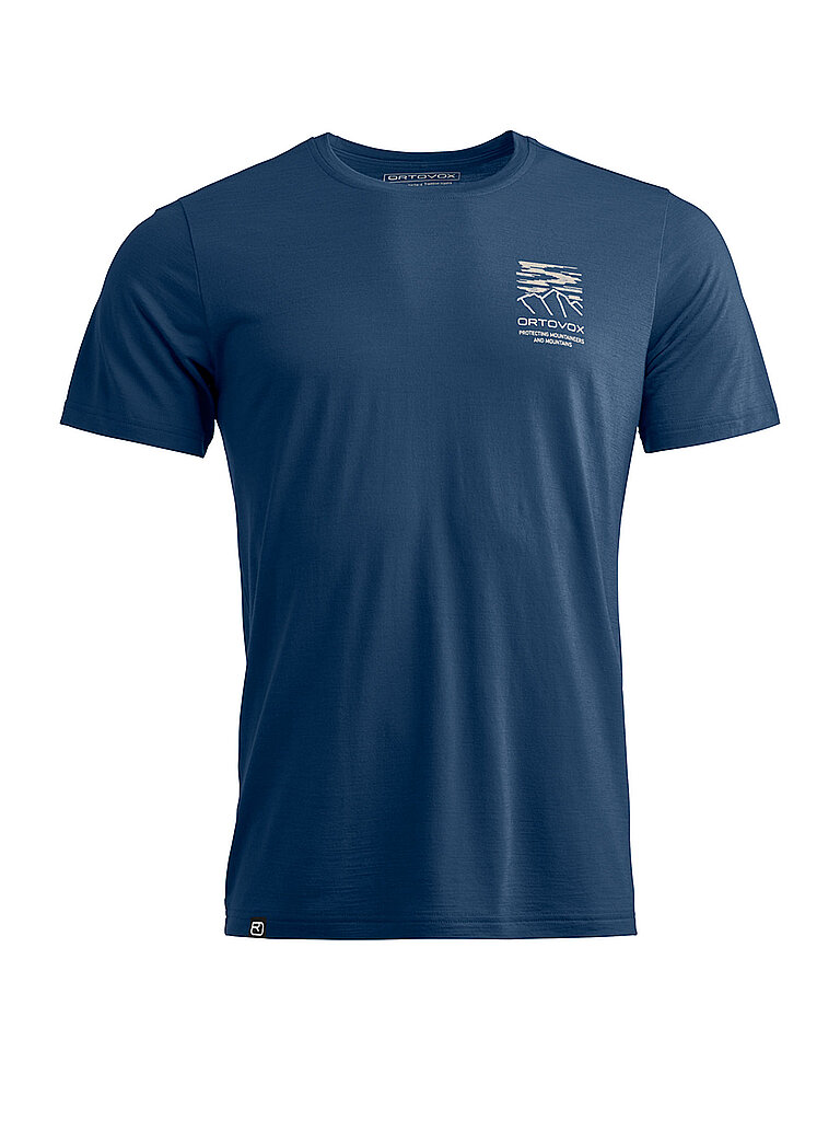 ORTOVOX Herren Funktionshirt Mountain 150COOL dunkelblau | S