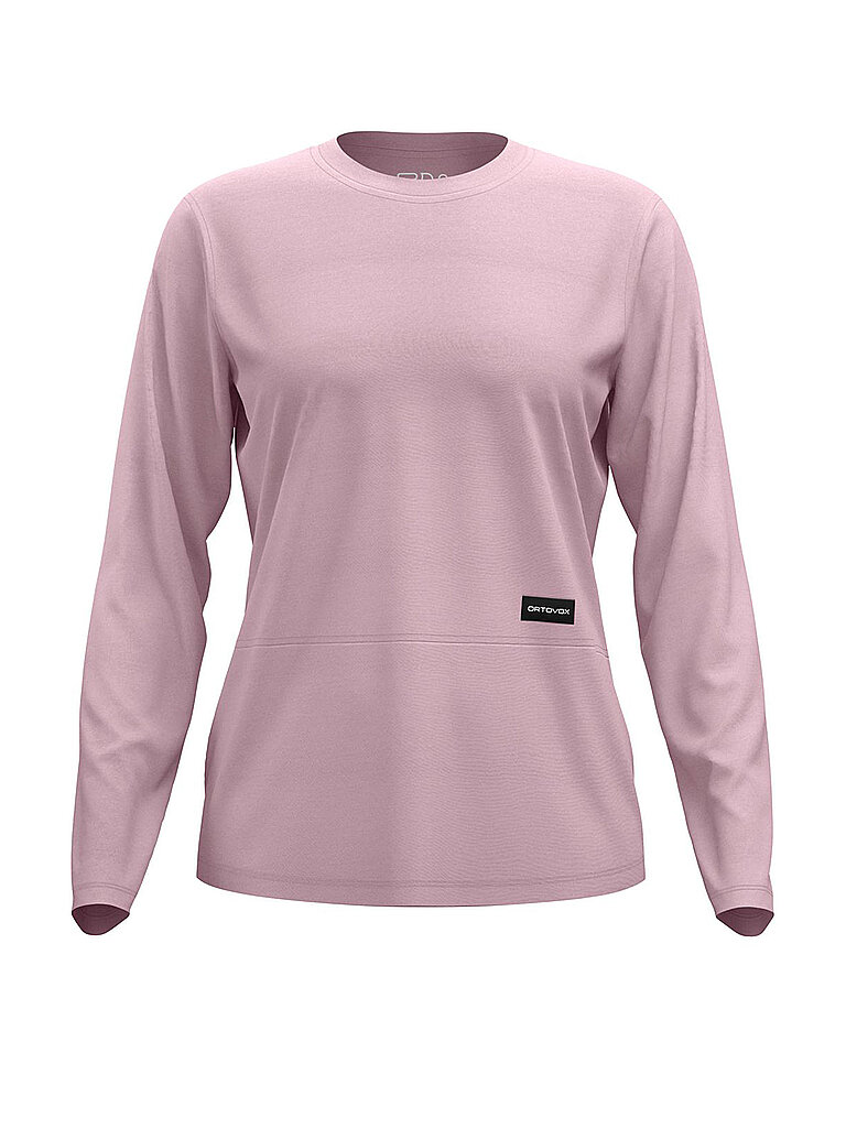 Ortovox ORTOVOX Damen Funktionsshirt Patch 185 Merino rosa | XS, rosa