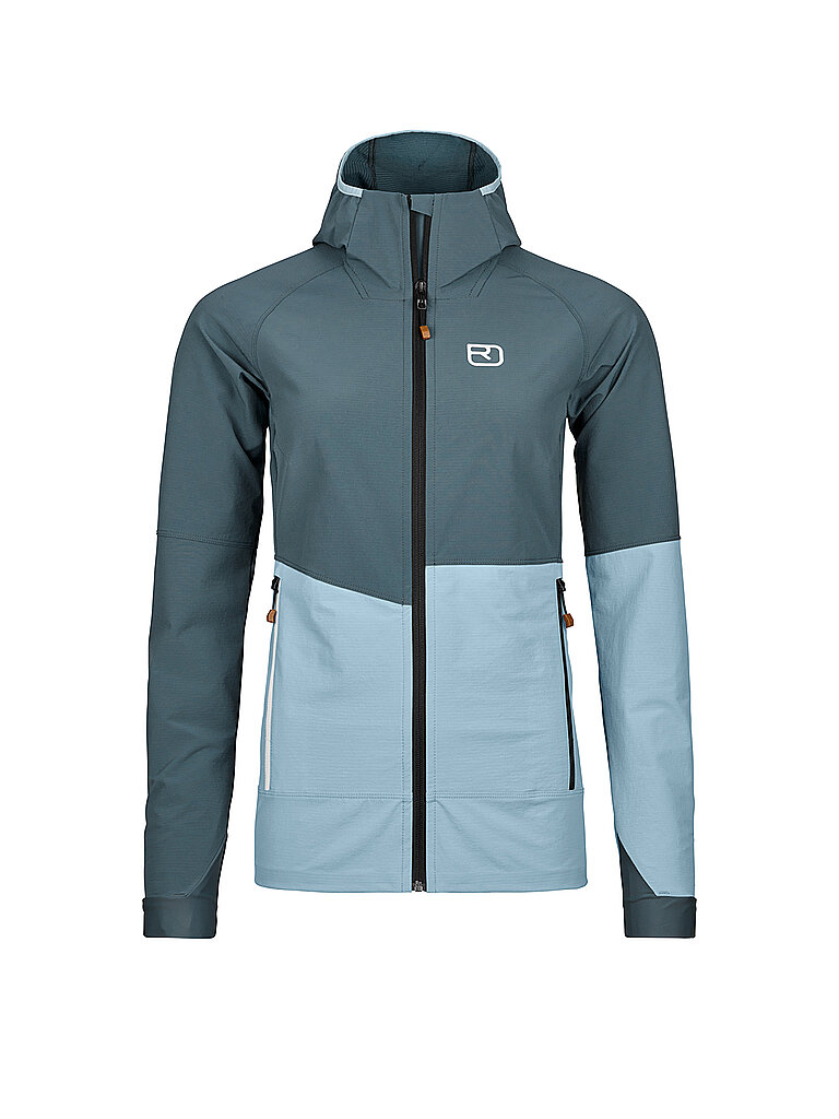 Ortovox ORTOVOX Damen Softshelljacke Punta Berrino Hoodie petrol | XS, petrol