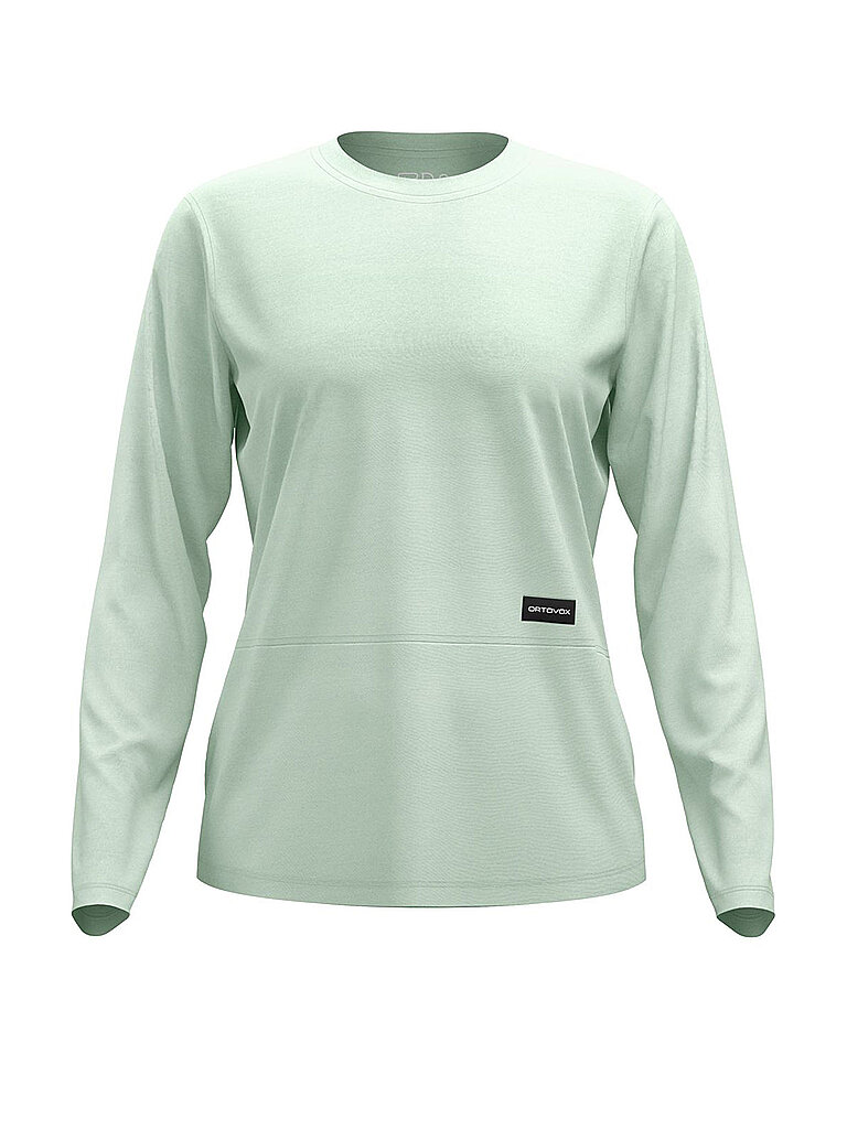 Ortovox ORTOVOX Damen Funktionsshirt Patch 185 Merino hellgrün | XS, hellgrün