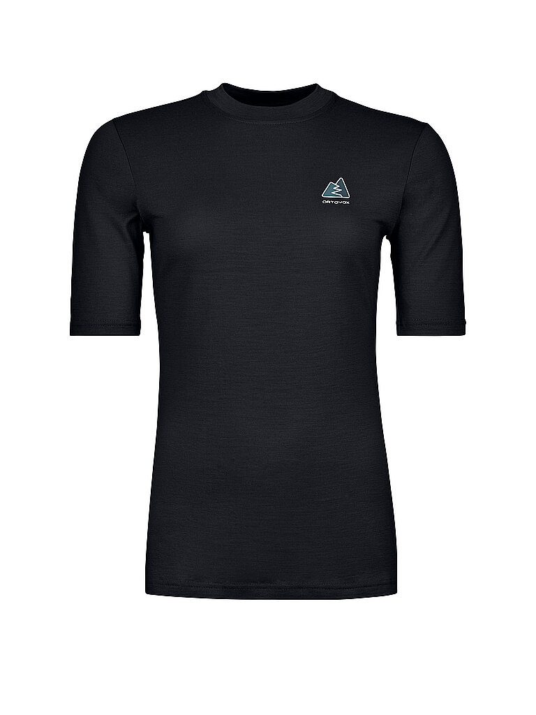 Ortovox ORTOVOX Damen Funktionsshirt 185 Merino MTN Hug schwarz | L, schwarz