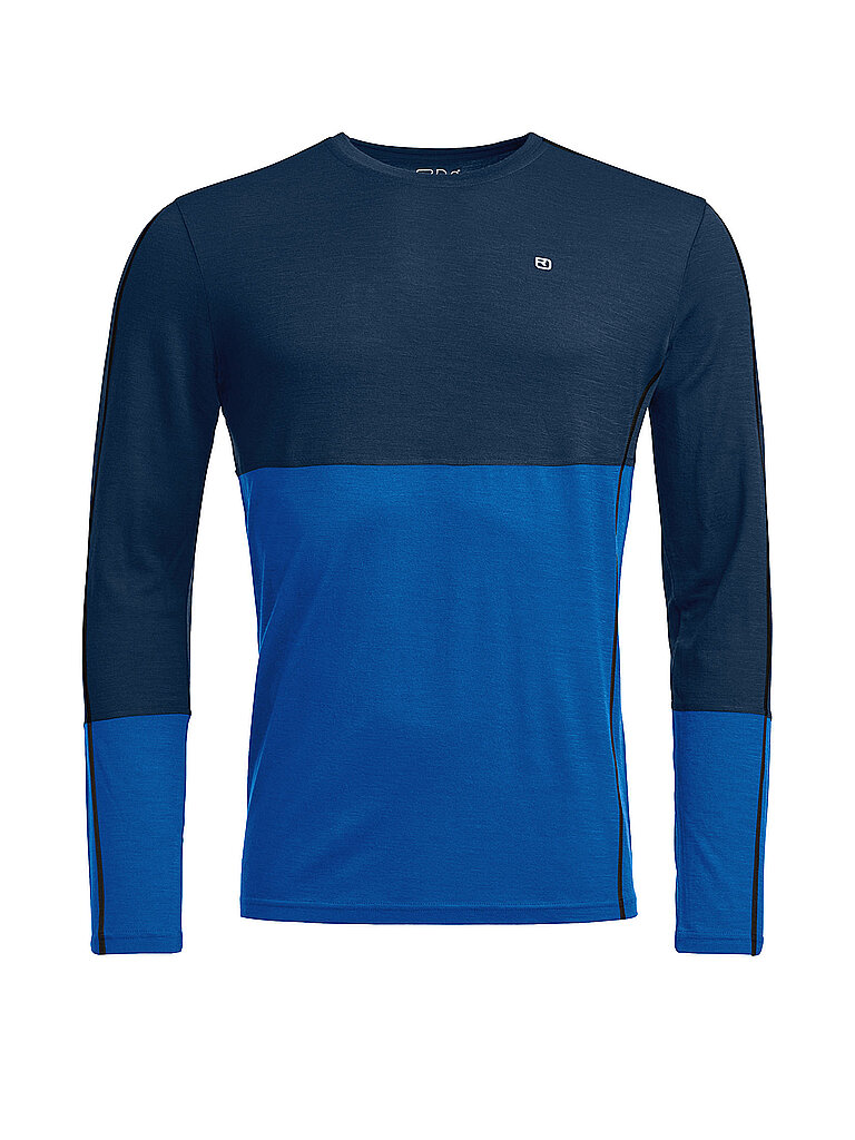 Ortovox ORTOVOX Herren Shirt Rock'n'Wool 185 blau | S, blau
