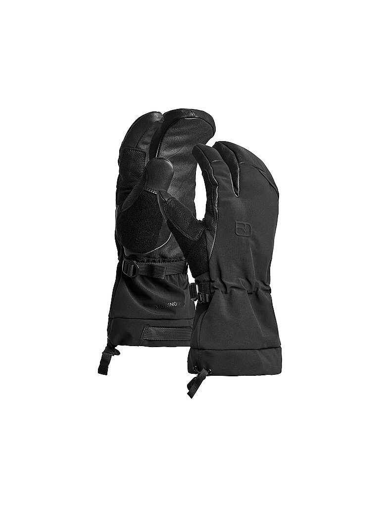 Ortovox ORTOVOX Herren Handschuhe Freeride 3 Finger schwarz | S, schwarz