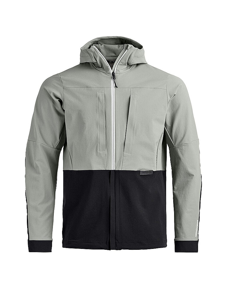 ORTOVOX Herren Softshelljacke Trad Plus Hoodie grau | S