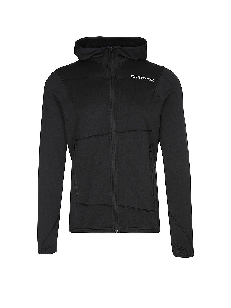 ORTOVOX Herren Fleecejacke Light Hoodie schwarz | L