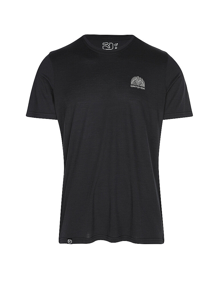 Ortovox ORTOVOX Herren Funktionsshirt 120 COOL Tec Stripe schwarz | M, schwarz