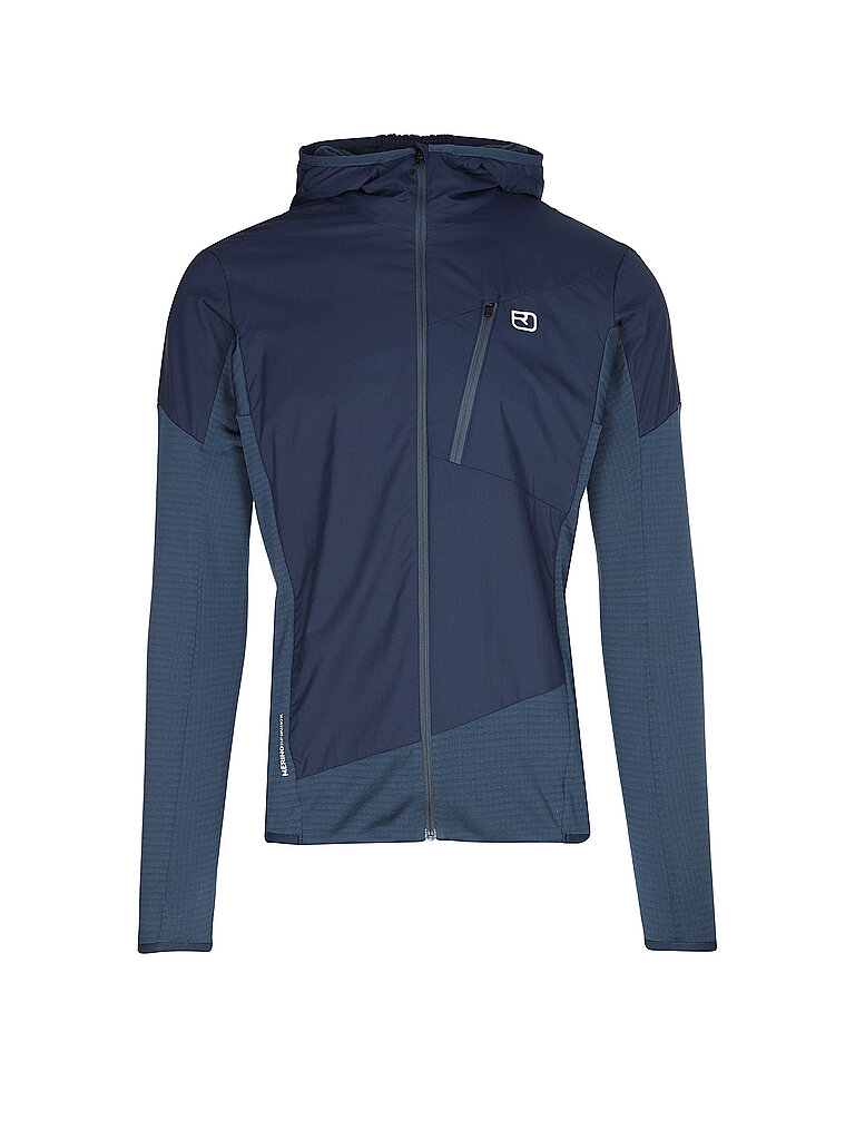 Ortovox ORTOVOX Herren Hybridjacke Trace Hoodie dunkelblau | L, dunkelblau