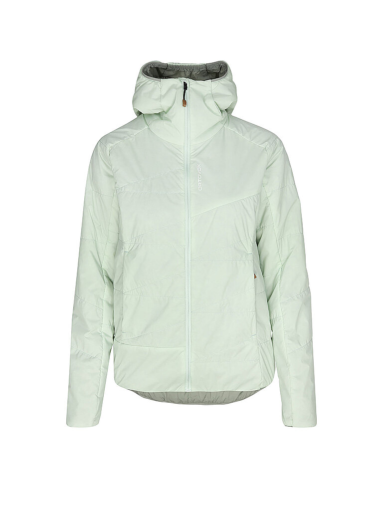 Ortovox ORTOVOX Damen Touren Isojacke Piz Duan SW Hoodie hellgrün | S, hellgrün