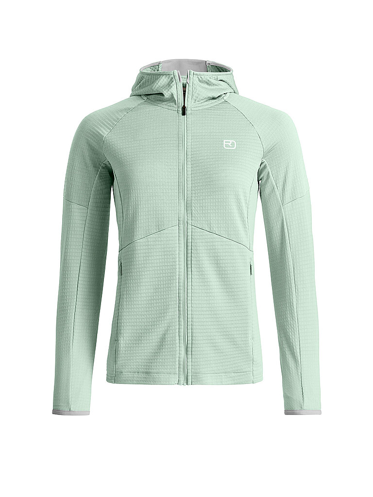 ORTOVOX Damen Fleecejacke Light Grid hellgrün | XL