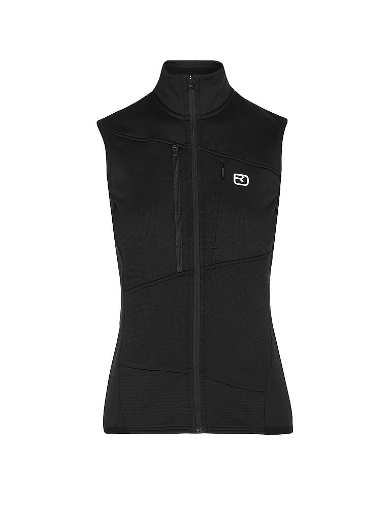 Ortovox ORTOVOX Damen Fleeceweste Fleece Grid schwarz | S, schwarz