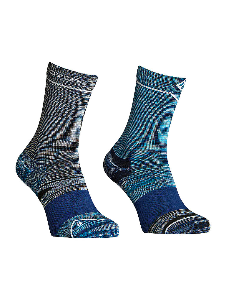 Ortovox ORTOVOX Herren Wandersocken Alpine Mid Socks M blau | 39-41, blau