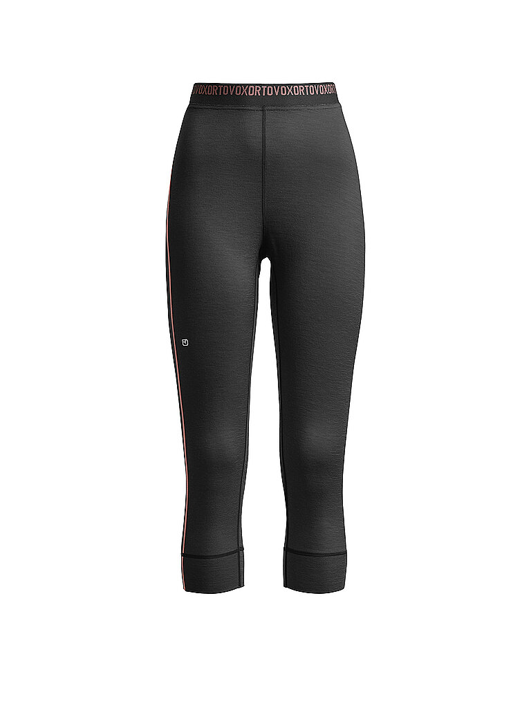Ortovox ORTOVOX Damen 3/4 Hose Rock'n'Wool 185 schwarz | XS, schwarz