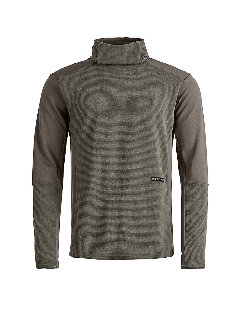 ORTOVOX Herren Funktionsshirt Cord Fleece Hoodie hellbraun | M