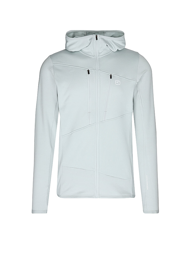 Ortovox ORTOVOX Herren Fleecejacke Grid Hoodie hellgrau | S, hellgrau