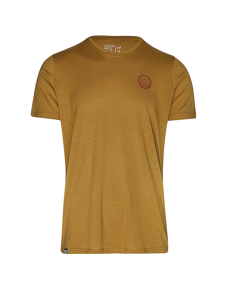 Ortovox ORTOVOX Herren Funktionsshirt Badge Merino senf | S, senf