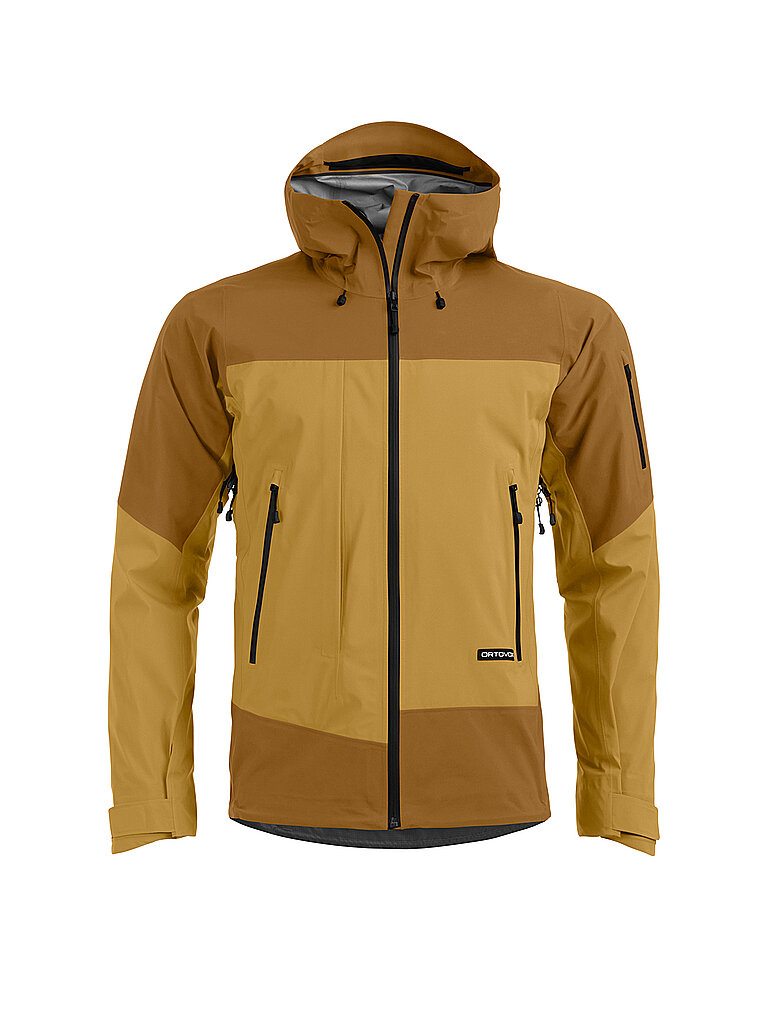 Ortovox ORTOVOX Herren Tourenjacke Ortler GTX 3L Hoodie senf | M, senf