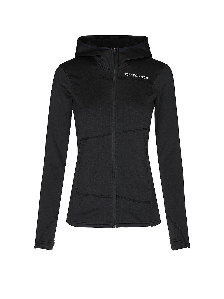 Ortovox ORTOVOX Damen Fleecejacke Light Hoodie schwarz | XS, schwarz