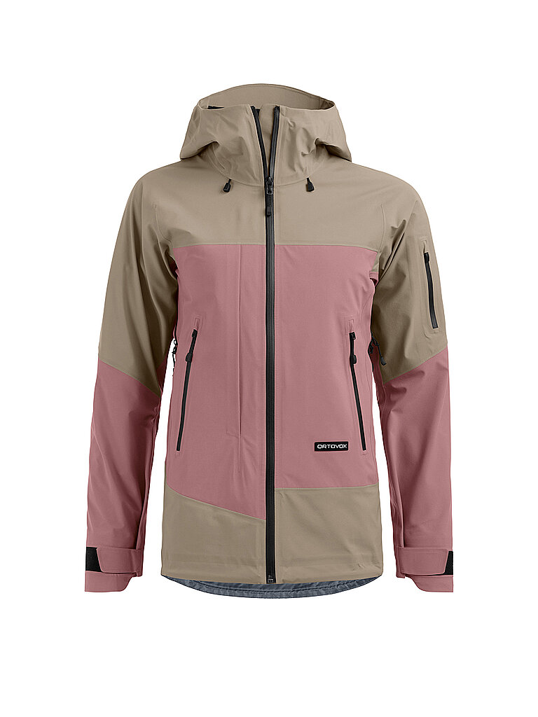 Ortovox ORTOVOX Damen Tourenjacke Ortler GTX Hoodie rosa | XS, rosa