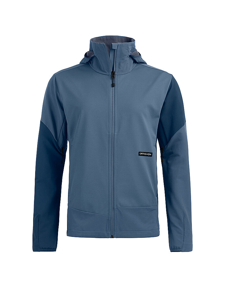Ortovox ORTOVOX Damen Touren Softshelljacke Ortler Plus Windstopper Hoodie blau | XS, blau