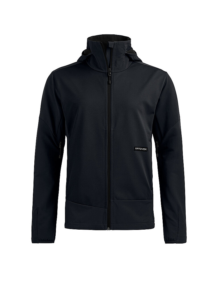 Ortovox ORTOVOX Damen Touren Softshelljacke Ortler Plus Windstopper Hoodie schwarz | XS, schwarz