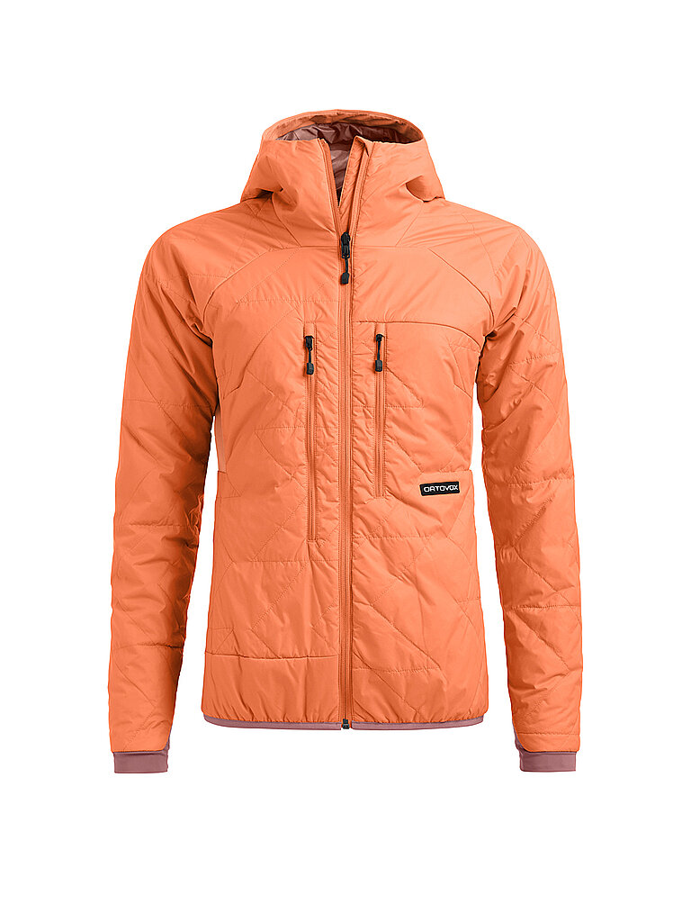 Ortovox ORTOVOX Damen Isojacke Venet Swisswool 60 Hoodie orange | XS, orange